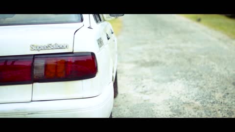 Nissan Sentra B13 B-Roll Car wash scene