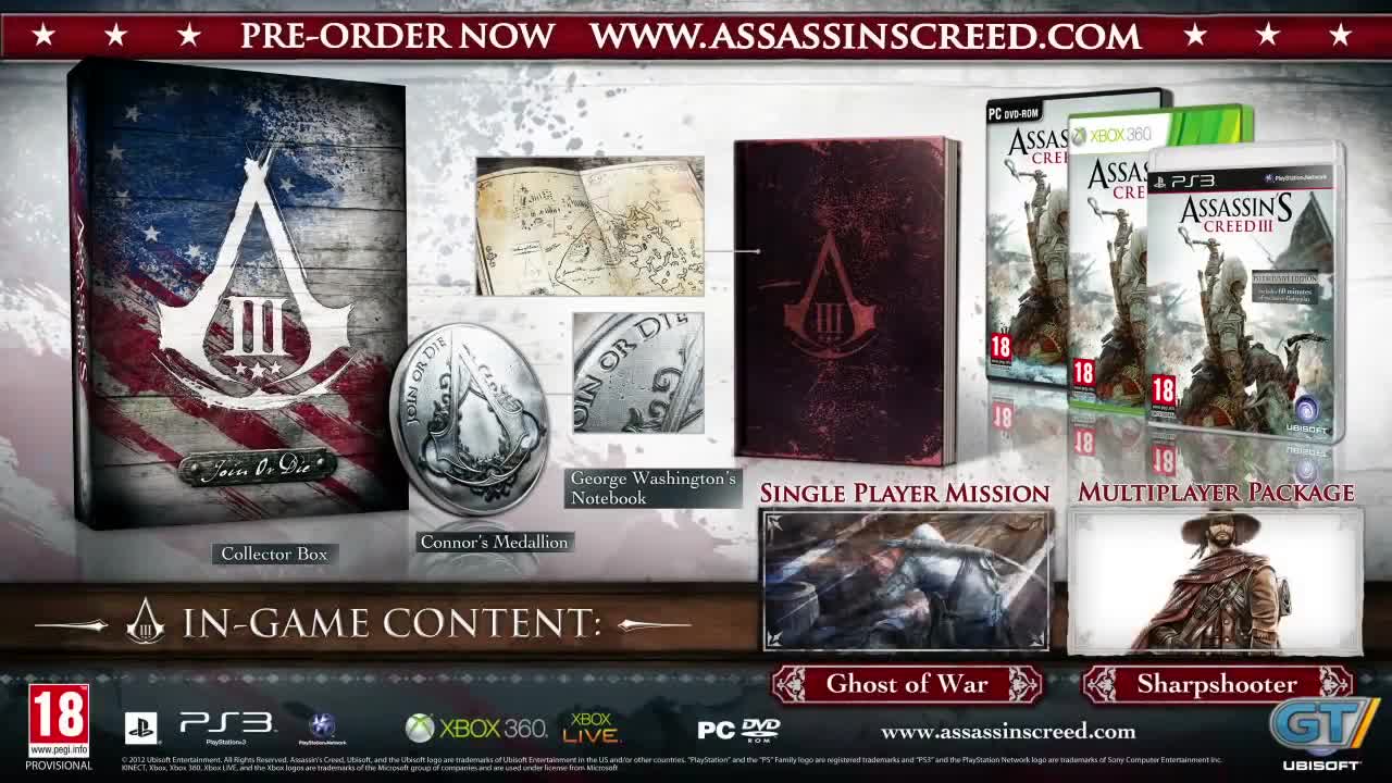 Assassin's Creed III - Inside Assassin's Creed III America, by Land and Sea