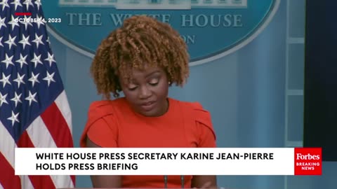 KARINE JEAN-PIERRE PRESSED ON BIDEN SENDING 'RECORDED REMARKS FRO SENATOR DIANE FEINSTEIN'S FUNERAL'