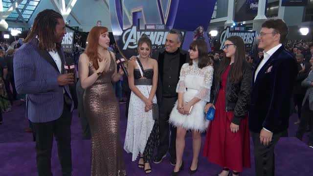 Directors Anthony and Joe Russo on a journey's end LIVE at the Avengers Endgame Premiere