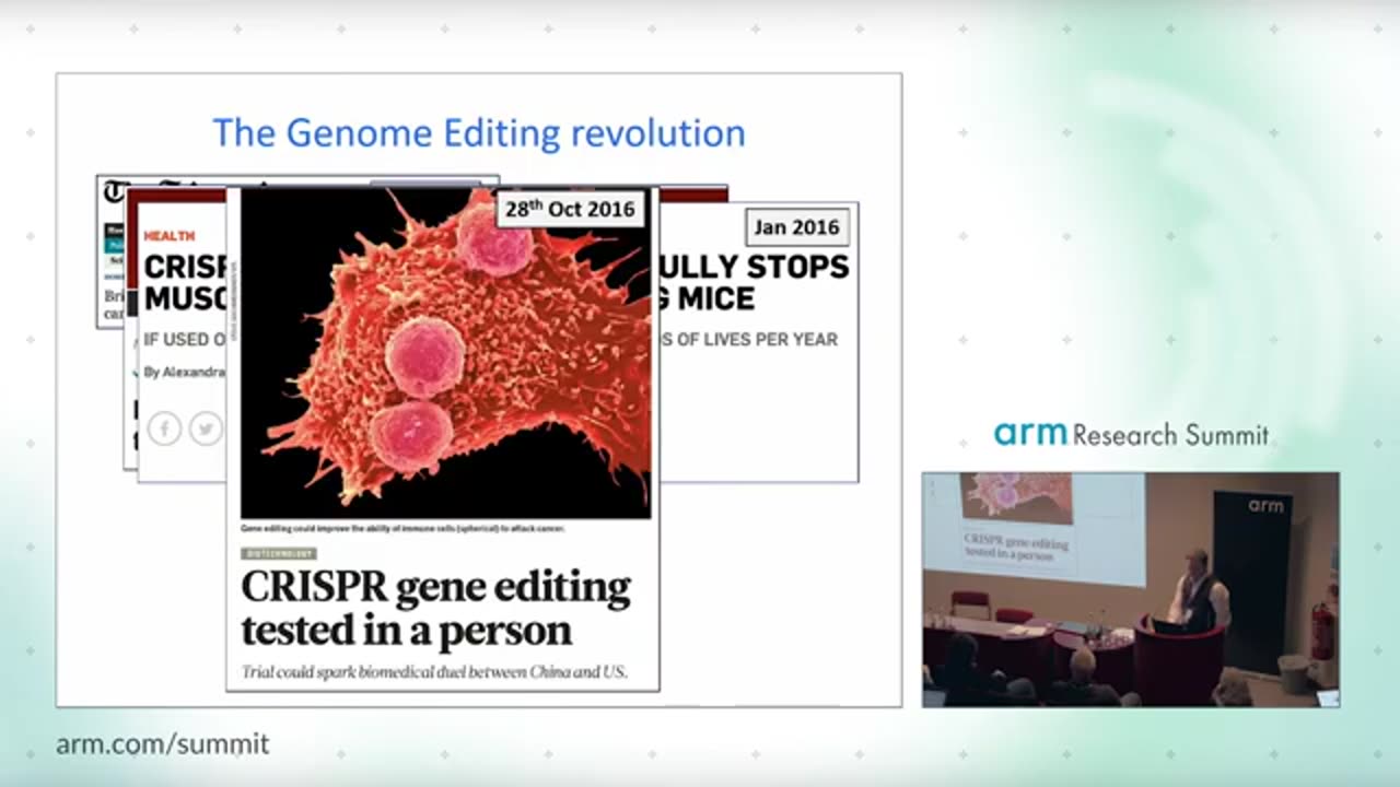 CRISPR Gene-Editing Technology - ARM RESEARCH 2019