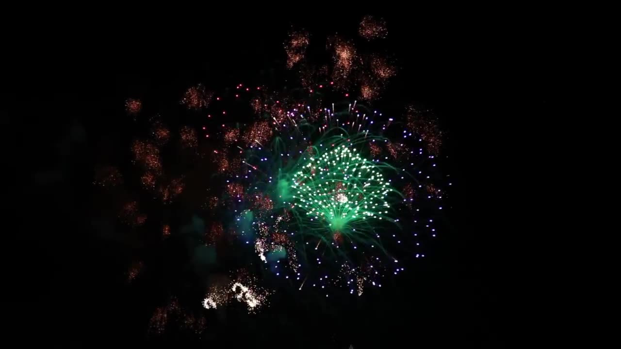 Beautiful fireworks