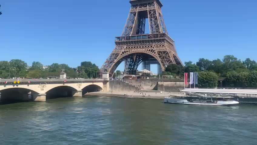 Another video in Paris Eiffel tower