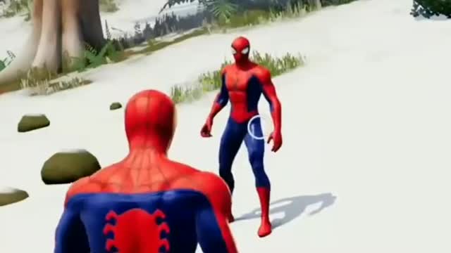 Spiderman meets spiderman