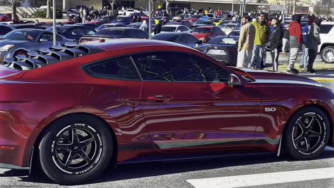 Bethesda Maryland Cars & Coffee Pullouts & Full Sends!