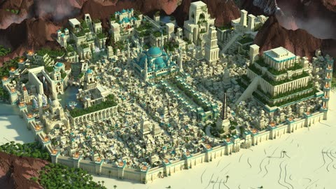 1000 Hours Minecraft Timelapse - Babylon
