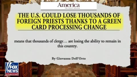 Biden Admin is revoking Green Cards for Religious Leaders.