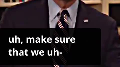 Biden struggles with the teleprompter
