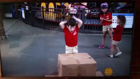 Crushing up boxes