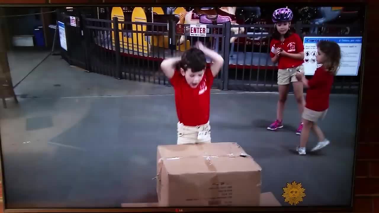 Crushing up boxes