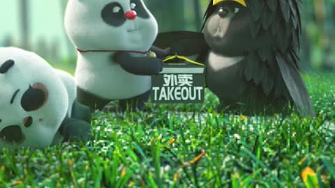 deep jungle#panda funny anime