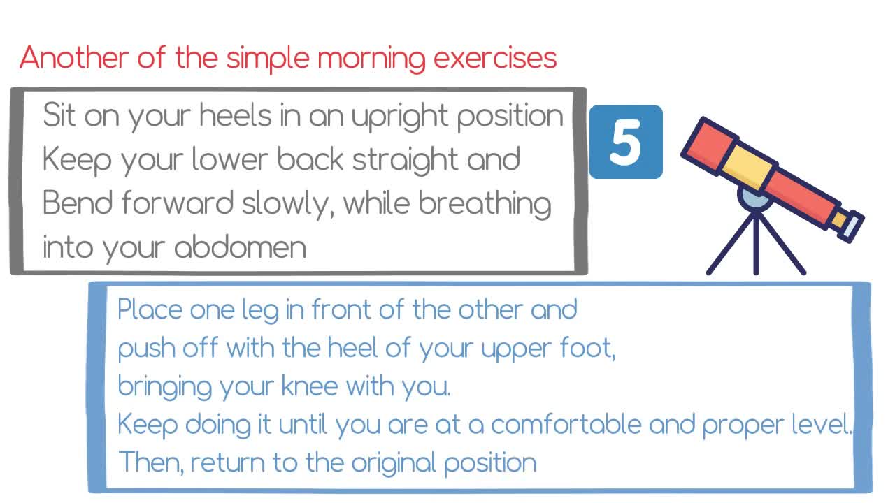 morning exercises to tone legs and core