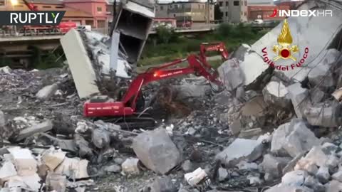 Potraga po ruševinama vijadukta i dalje traje