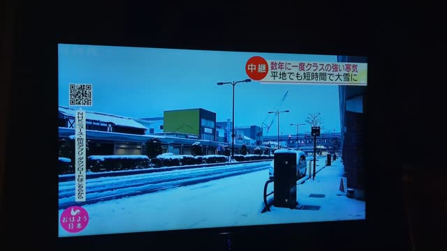 Heavy snow where my youngest two were born