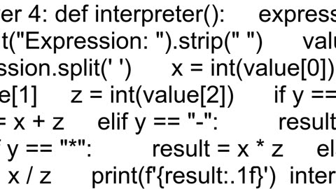 Why this code isn39t working CS50P Problem set 1 math interpreter