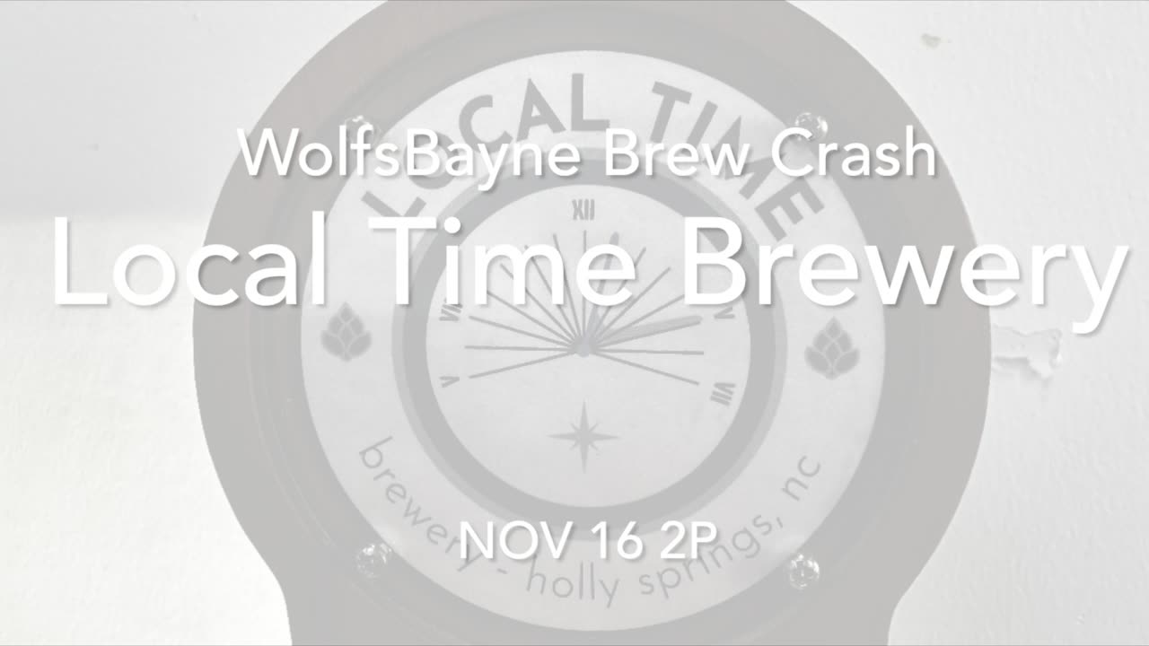 WolfsBayne Brew Crash - Local Time Brewery