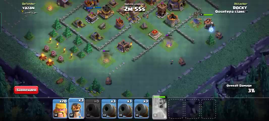 Clash of clans gameplay 2 | @krany31 | Clash of clans| #Clash_of_clans #gameplay