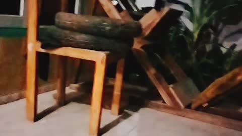 Leg press dari kayu