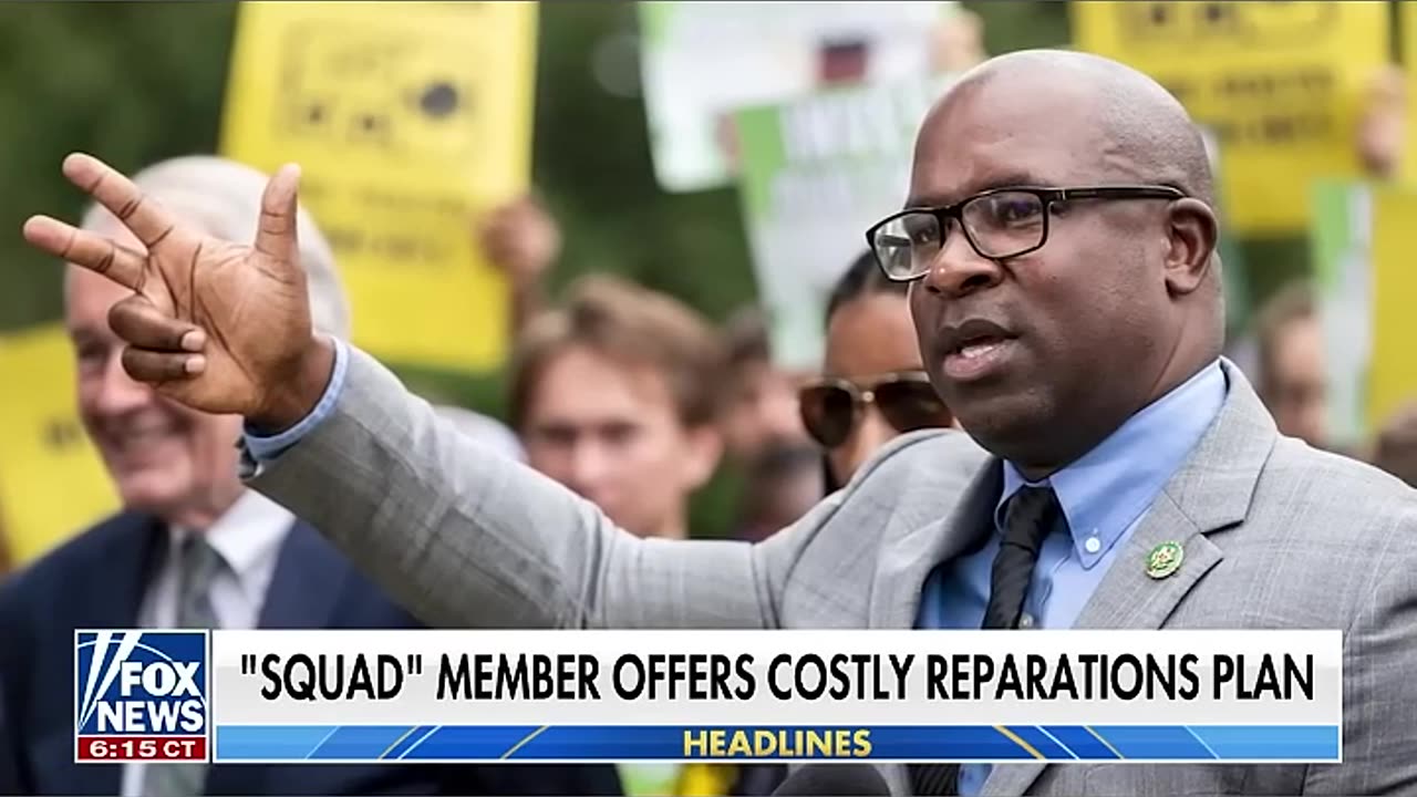 ‘Squad’ member pushes massive slavery reparations bill