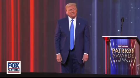Our President tonight at the Patriot Awards