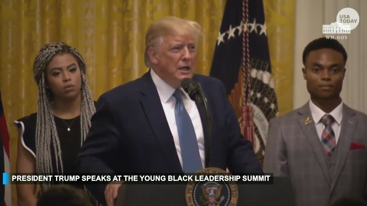 President Trumps full comments at the Young Black Leadership Summit