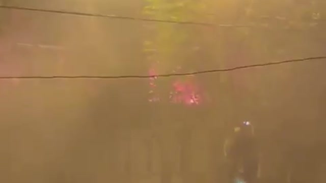 Sri Lanka: protesters on the streets as prime ministers house burns