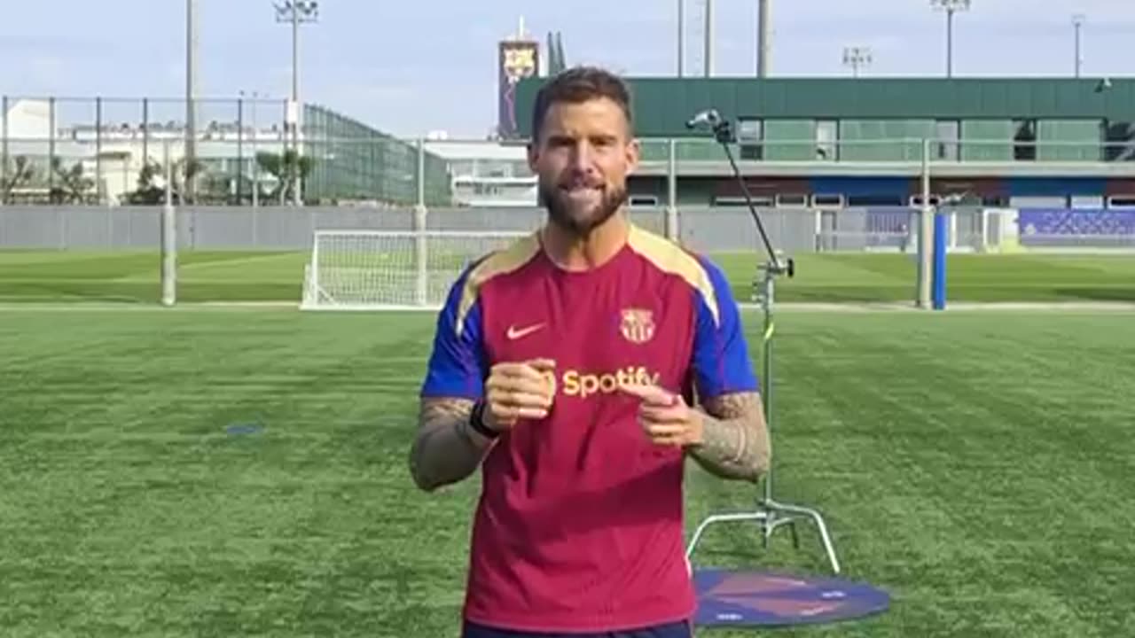 Our players test their aim and their crypto and Barça knowledge with WhiteBIT