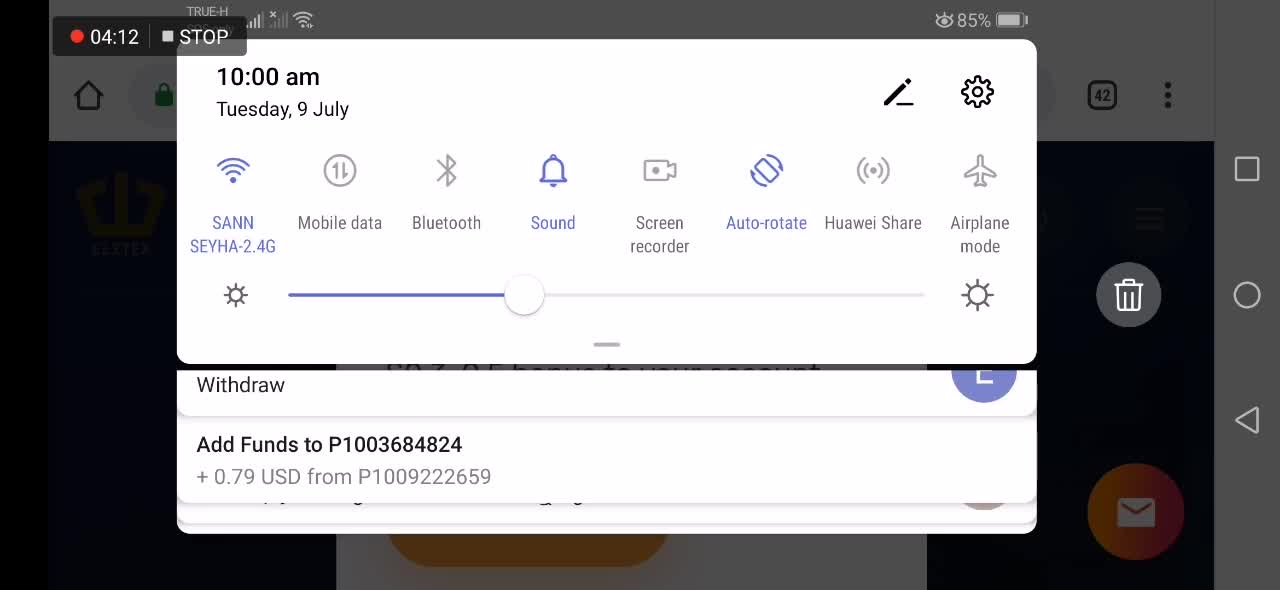 Basicearn Payment Received