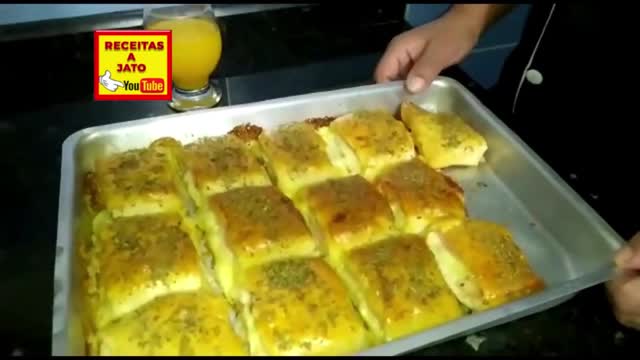 joelho se queijo e presunto