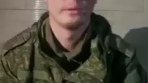 Captured Russian soldier questioned by Ukraine forces