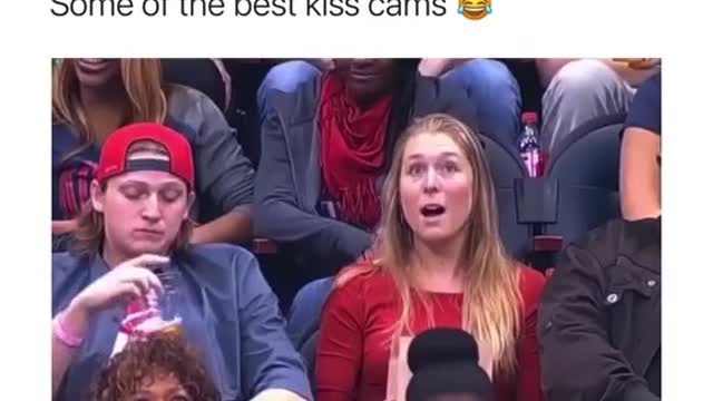 Some of the best kissing cams