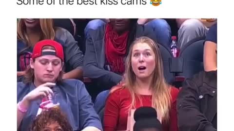 Some of the best kissing cams