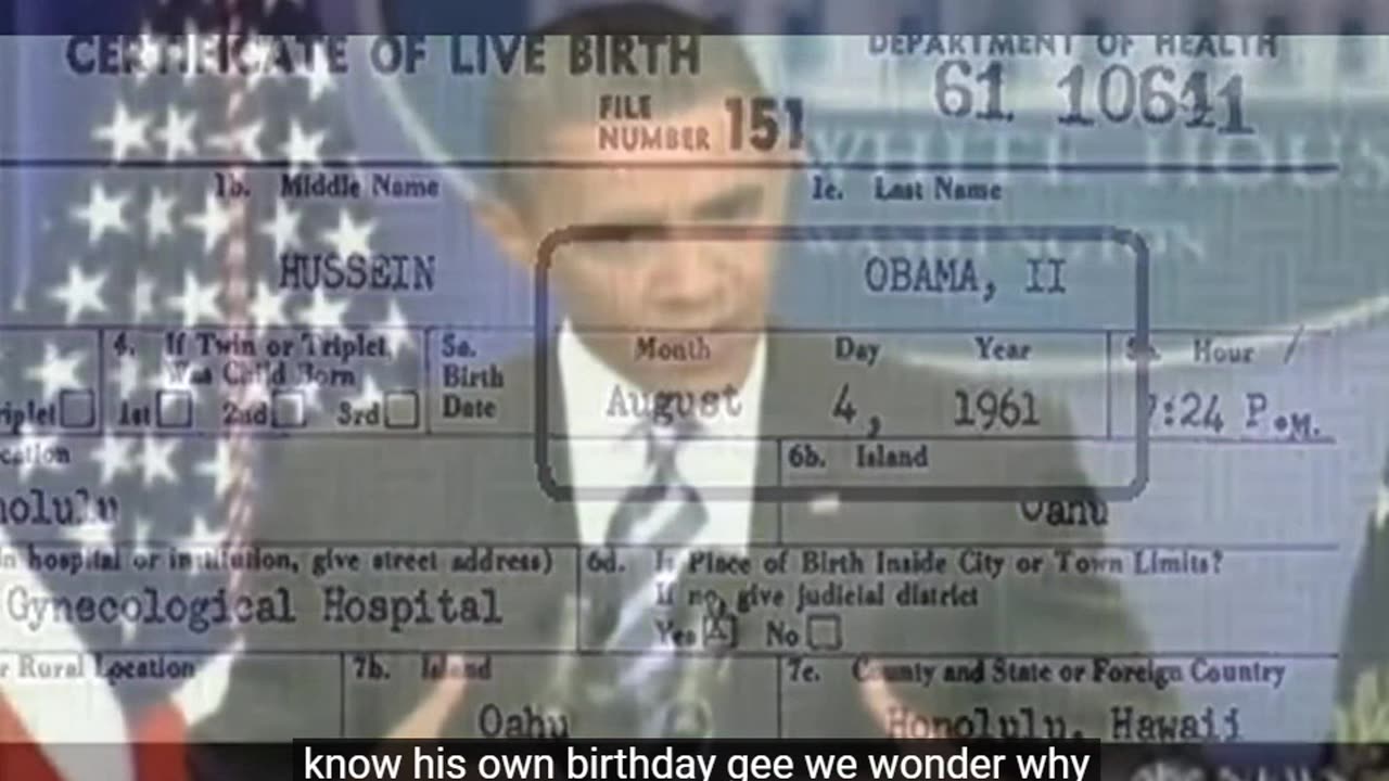 Obama Birth Date July 22, 1961, Tisha B'Av, 9th of Av, same day both Jewish Temples were destroyed.