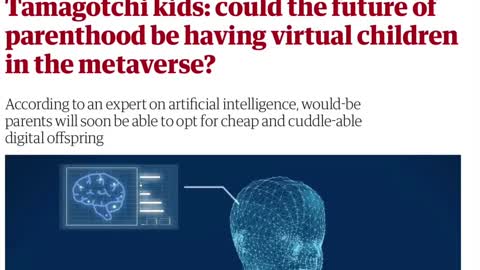 “Virtual Children” the Wave of the Future!!! 😱😳