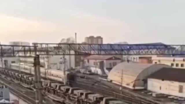 Russian Grad MRLS on the way to Ukraine
