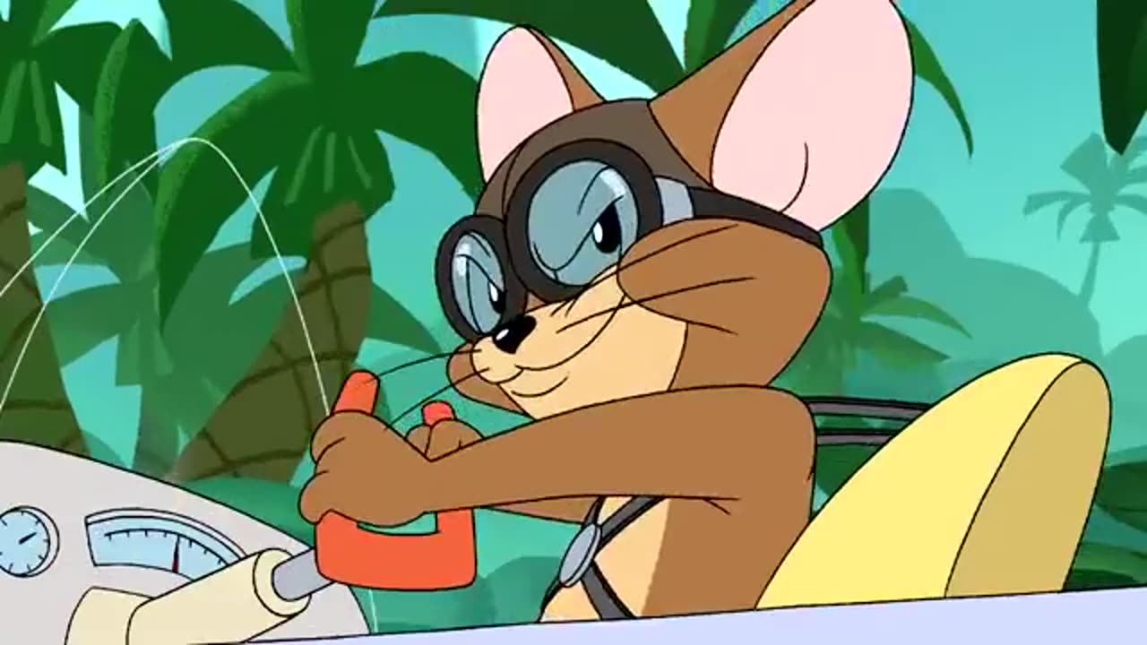 Tom and Jerry race around the world in 5 Minutes