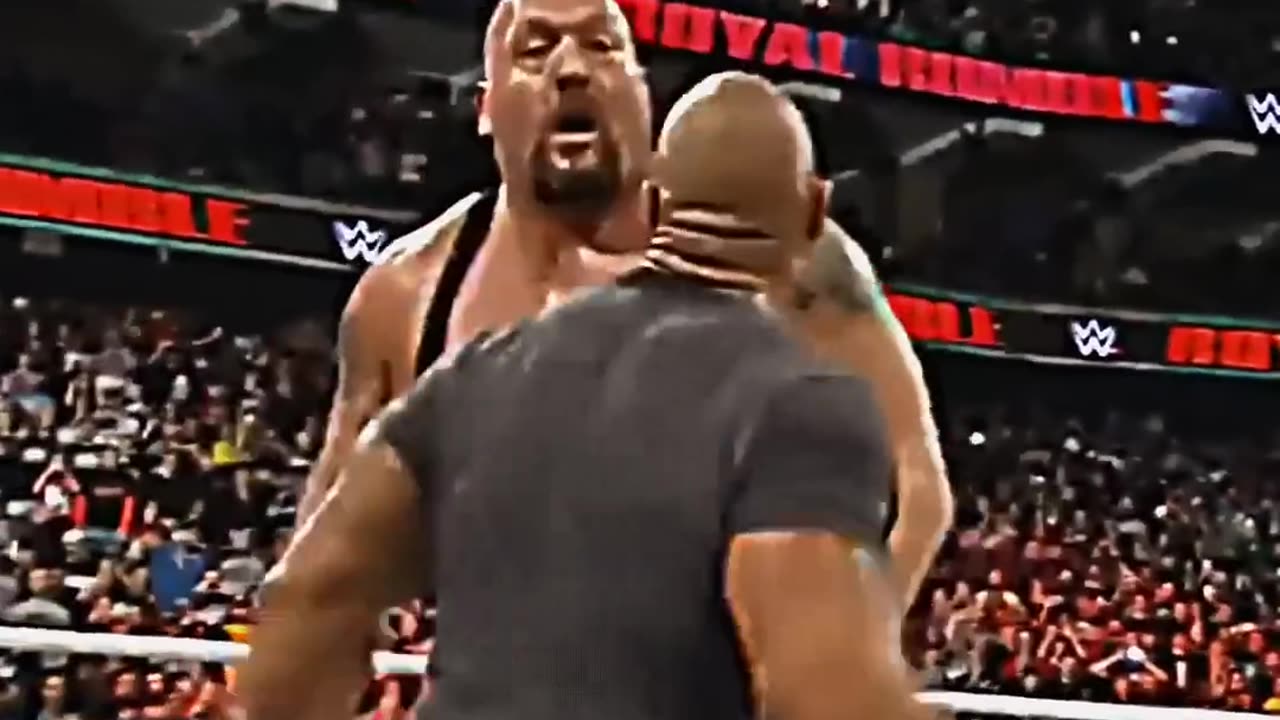 The rock saved roman reigns