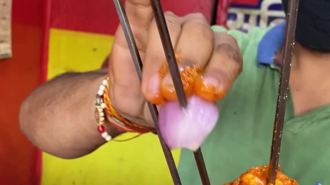 Man Preparing Cottage Cheese Roll,Wolvarine Style in Pink City😦🔥😱