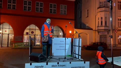 Greifswald: Eine weitere Rede einer Bürgerin 07-03-2022