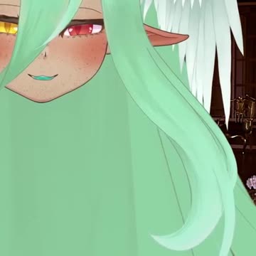 She flew around the room