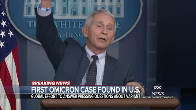 1st omicron case found in us