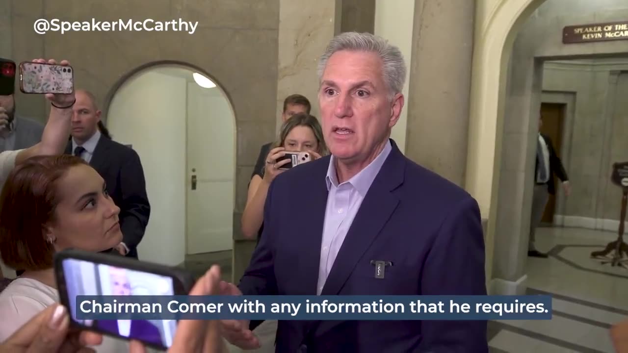 Kevin McCarthy: If you're Biden's leading political opponent, the DOJ wants you in prison.