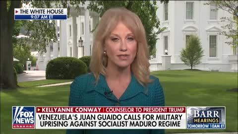 Conway vows US support for Guaido as coup in Venezuela underway