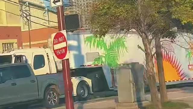 Bad Bunny's trailer has arrived to Houston