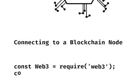 Code for Connecting to a Blockchain Node #shorts