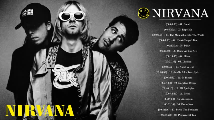 Nirvana Best Best Songs - Nirvana Greatest Hits Full