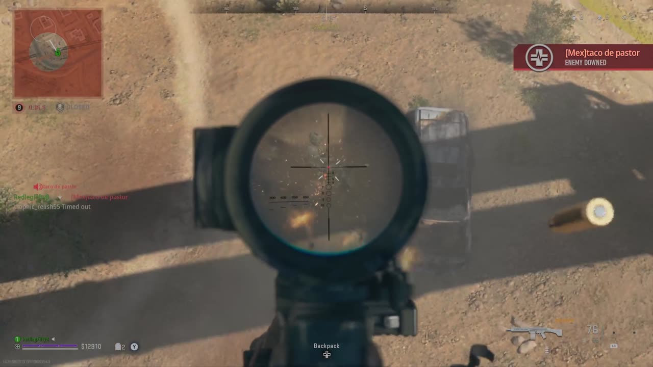 Camping on top of the pipe example #2