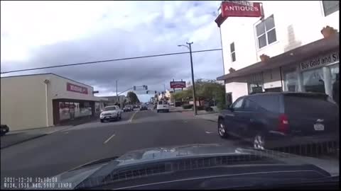 Earthquake caught on dashcam hits california magnitude 6.2