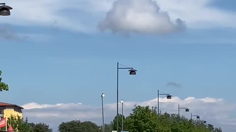 A Huge Cloud Moving In The Sky In Broad Daylight🌈☁️☀️