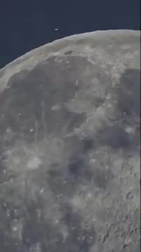 close-up view of the moon zoom 100